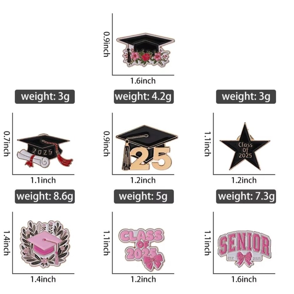 Graduation - Enamel Pin & Bracelet Set - Picture 4 of 5